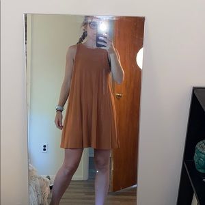 Tank top sweater dress